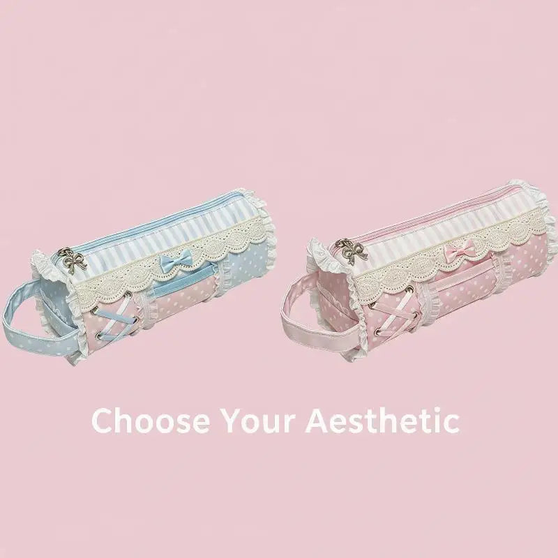 Lolita Pencil Case Large Capacity Cute Stationery Bag Pencil Case Richie's