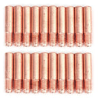20Pcs Copper MIG Welding Contact Tips – Miller Millermatic Fit Welding Contact Tips Richie's Beige