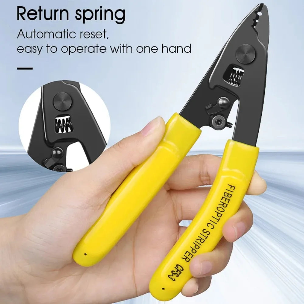 TOTNEND CFS-2/CFS-3 Fiber Optic Stripper Pliers | FTTH Tool Fiber Optic Stripper Richie's