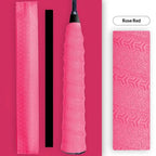 Anti-Slip Racket Overgrip Tape – Tennis & Badminton Racket Overgrip Tape Richie's Rose red