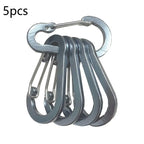 5-Pack Mini Aluminum Carabiner Clips – Scratch-Resistant Carabiner Clips Richie's A11