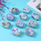 Small Iron Tin Box Flip Cover – Compact Portable Organizer Metal Tin Box Richie's