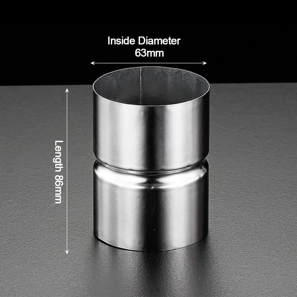 Stainless Steel Straight Pipe Coupling Adapter 51–102mm Pipe Coupling Adapter Richie's
