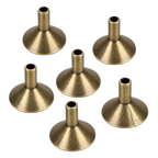 100pcs Alloy Backflow Incense Cone Holders Funnel Tray Set Incense Cone Holder Richie's
