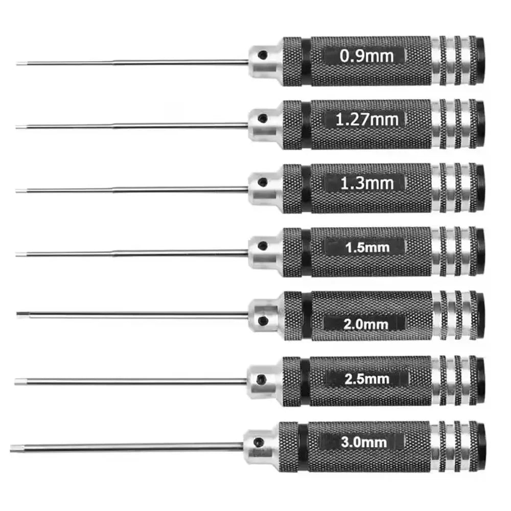 TOTNEND Hex Screwdriver Set for FPV Drone RC Cars 4pc 7pc Precision Screwdriver Set Richie's