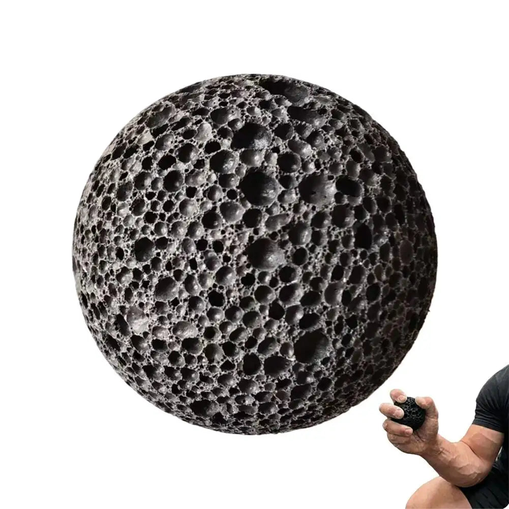 Volcanic Rock Grip Ball – Hand Strength & Finger Trainer Grip Strength Trainer Richie's Black