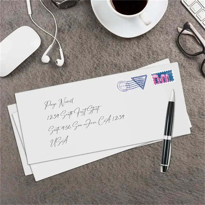 White #10 Self-Sealing Business Envelopes – 10 to 100 Pack Business Envelopes Richie's