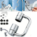 1080° Swivel Stainless Steel Faucet Extender – Dual Mode Faucet Extender Richie's