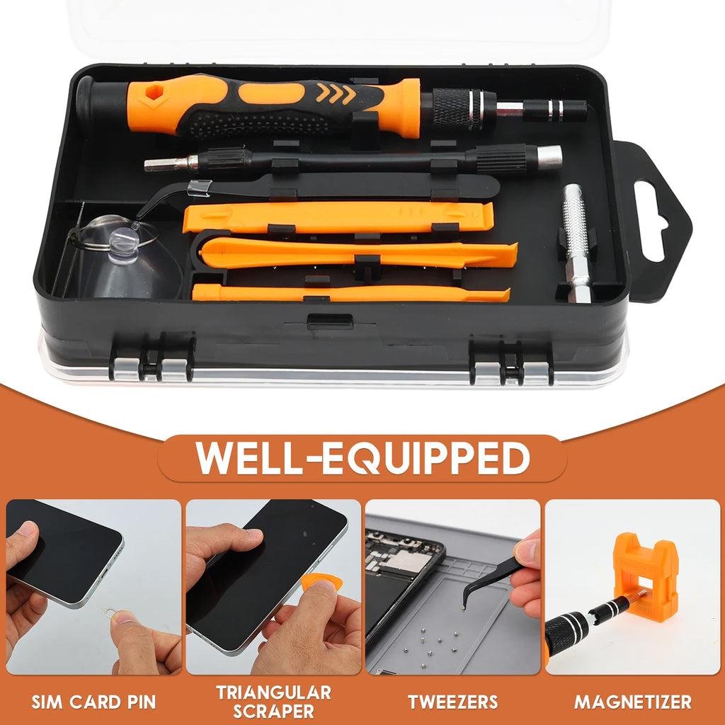 115-in-1 Precision Magnetic Screwdriver Set | Repair Kit Precision Screwdriver Set Richie's