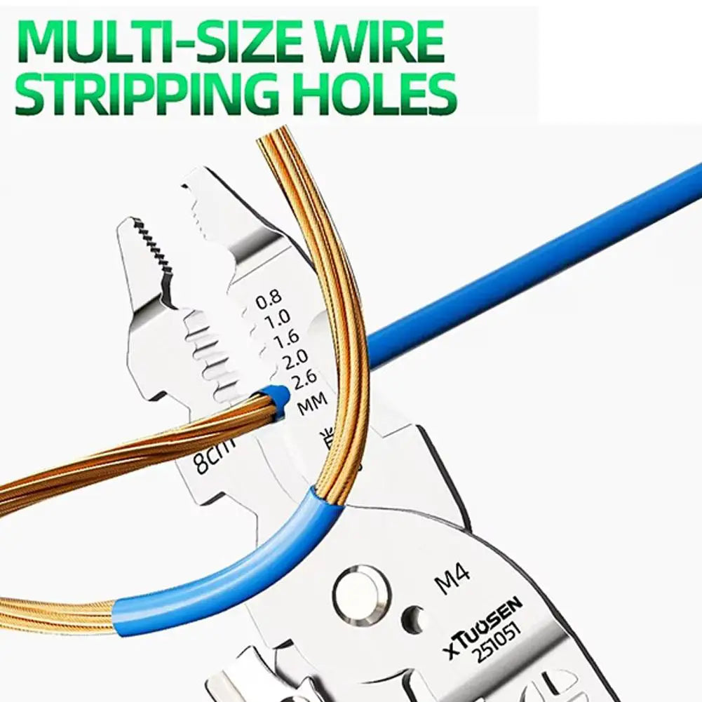 Foldable Wire Stripper & Voltage Tester Pliers | Electrician Tool Wire Stripper Pliers Richie's