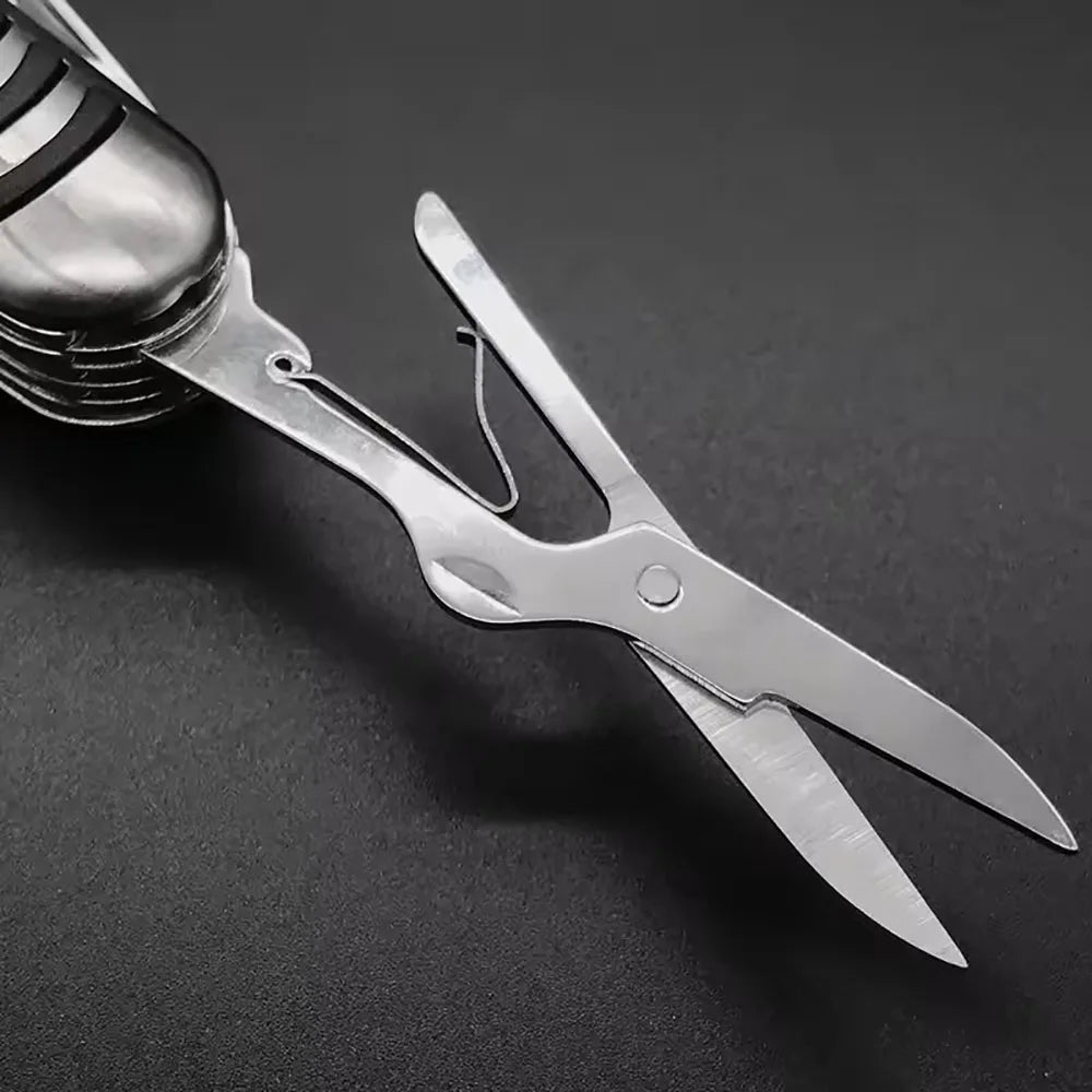 11-in-1 Folding Pocket Multitool Knife – Stainless Steel EDC Folding Multitool Knife Richie's