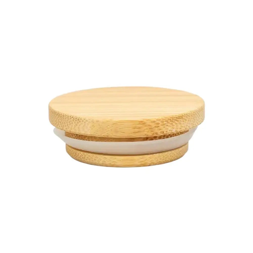 Round Wood Mason Jar Lids with Silicone Seal – 5 Sizes Mason Jar Lid Richie's A