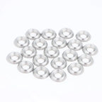 304 Stainless Steel Countersunk Fisheye Concave Washers 100pcs Countersunk Washers Richie's size10 100Pcs