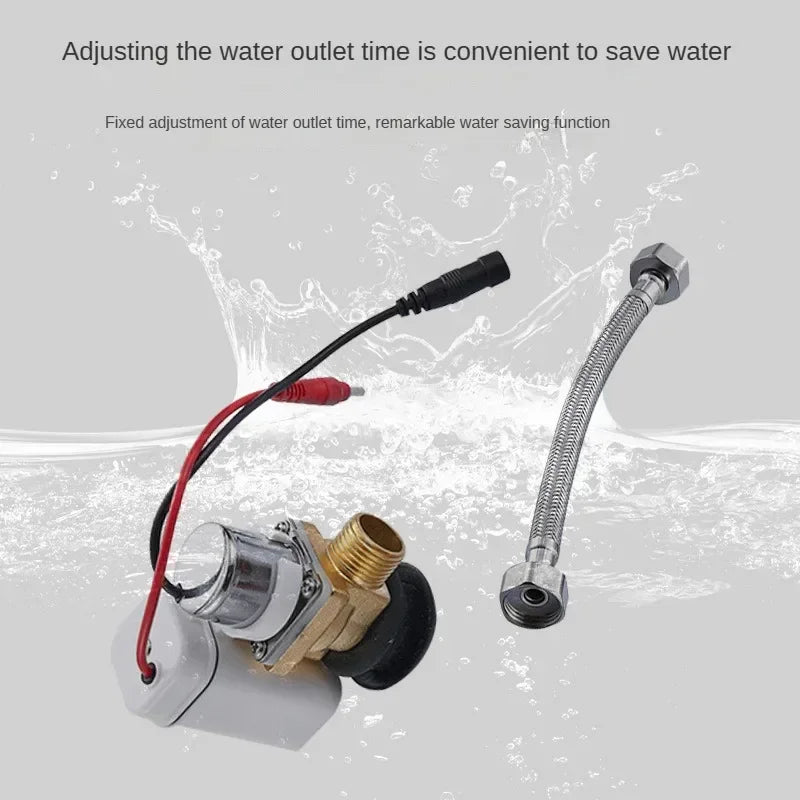Infrared Sensor Auto Flush Valve Kit for Smart Toilets Sensor Flush Valve Richie's
