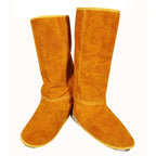 Cow Leather Welding Boot Covers – Flame Resistant Foot Sleeves Welding Boot Covers Richie's L 30cm