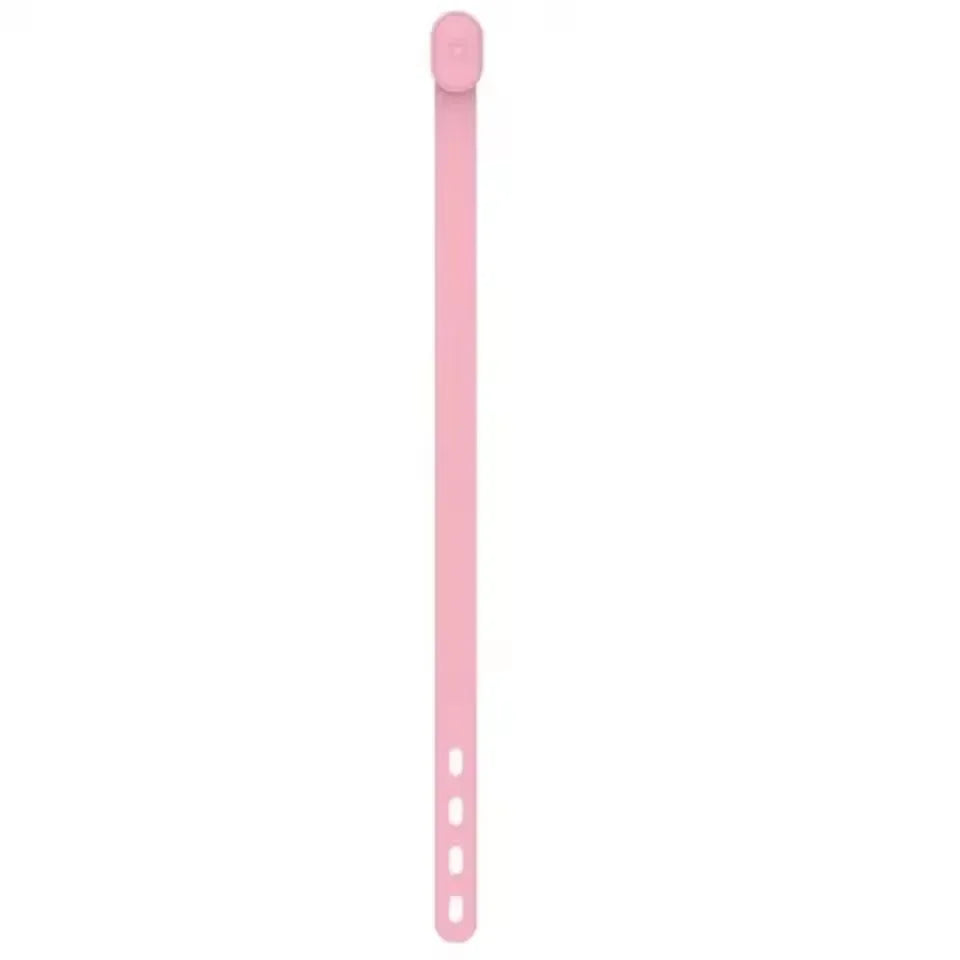 Silicone Phone Strap Wristband – Elastic Finger Ring Holder Phone Strap Holder Richie's Pink