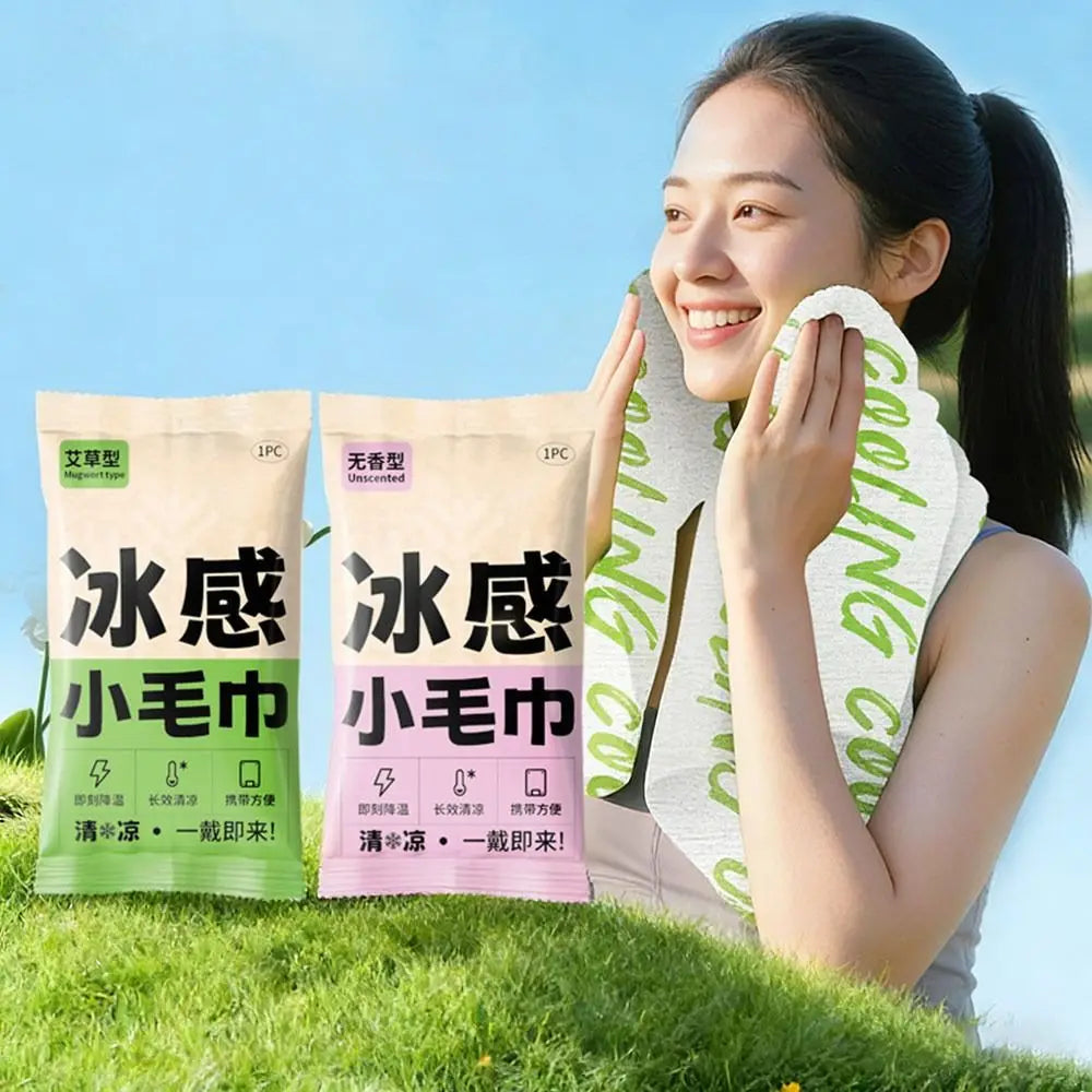10Pcs Disposable Cooling Towels – Instant Cold Wipes for Sports Disposable Cooling Towel Richie's