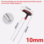 Ball & Flat Head Hex Key Allen Wrench Set – CRV 2–10mm Hex Key Allen Wrench Richie's H10