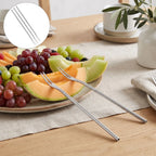 3-Piece Stainless Steel Long Handle Fruit & Dessert Forks Dessert Fork Set Richie's Default Title