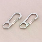 Stainless Steel Carabiner Keychain Clip Set – 2/5 Pcs Outdoor Carabiner Clip Set Richie's