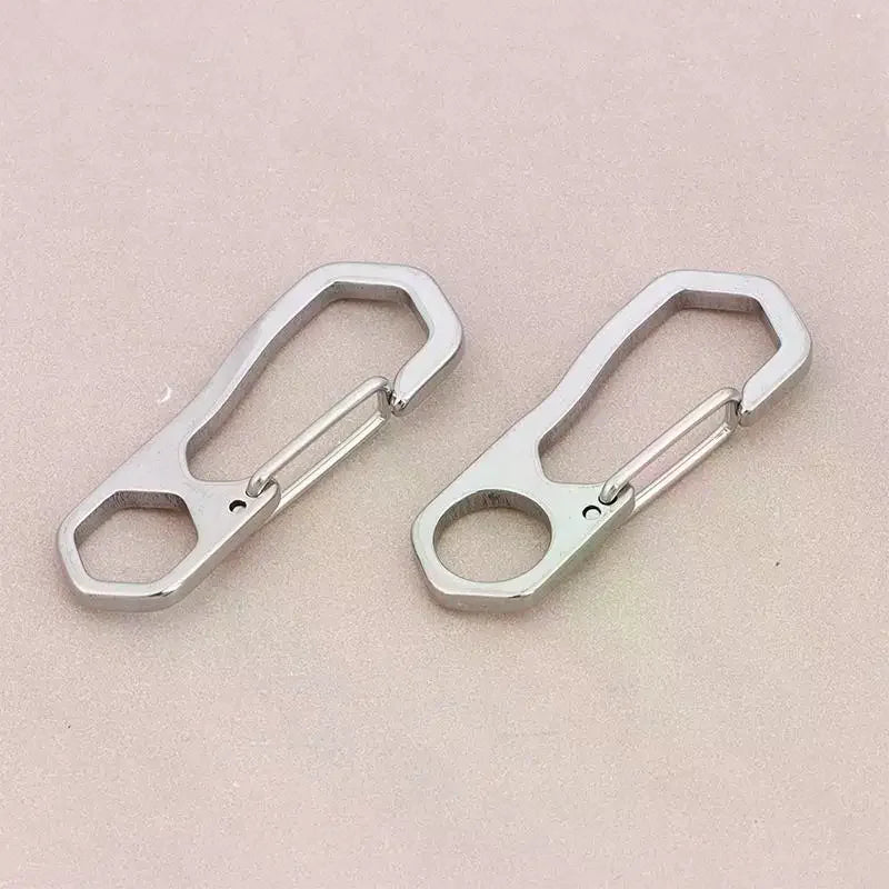 Stainless Steel Carabiner Keychain Clip Set – 2/5 Pcs Outdoor Carabiner Clip Set Richie's