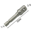 Chrome Vanadium Socket Adapter Set – Hex Shank 1/4" 3/8" 1/2" Socket Adapter Set Richie's centre