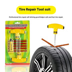 Tire Puncture Repair Kit – Plug Patch Tool Set with Glue Tire Repair Kit Richie's