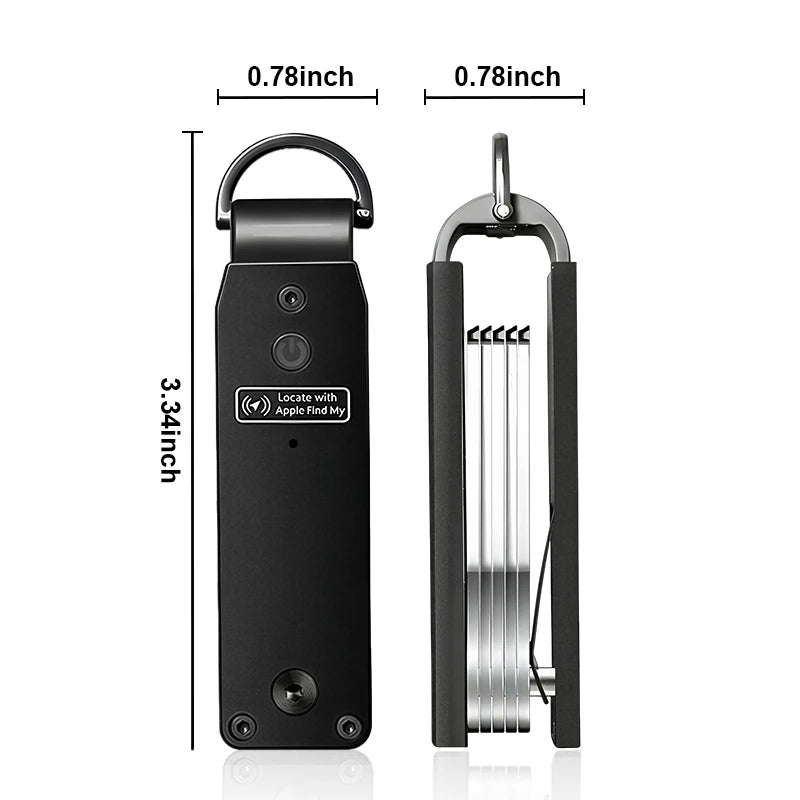 Zeeker MFi Smart Keychain Tracker – Apple Find My Aluminum Organizer Smart Key Organizer Richie's