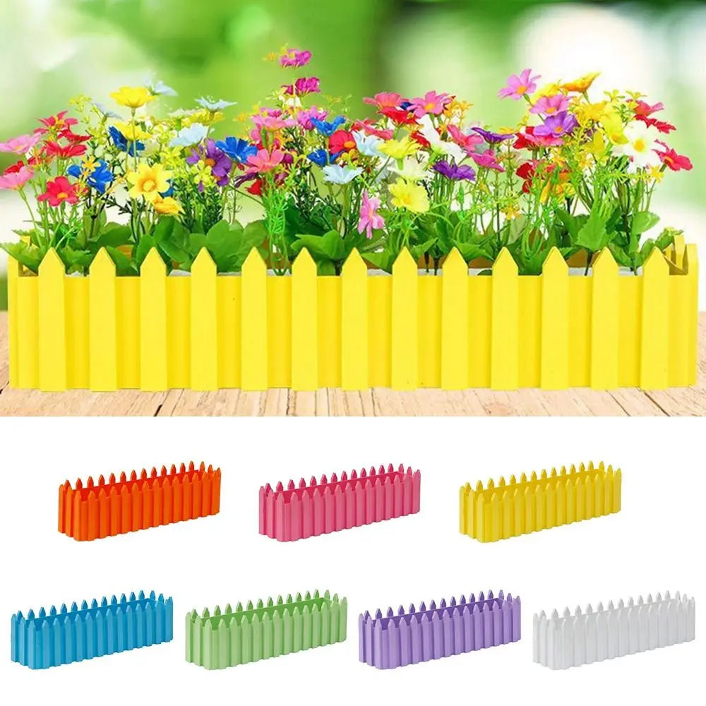 Rectangular Fence Flower Pots – Reusable Seedling Starter Trays Fence Flower Pot Richie's