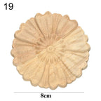 Floral Wood Carved Appliques – Decorative Furniture Corner Accents Wood Carved Applique Richie's 19