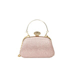 Women's Glitter Evening Clutch Bag – Wedding & Party Shoulder Bag Evening Clutch Bag Richie's Pink