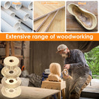 Wood Carving Disc Set – Angle Grinder Grinding Wheel & Burr Rasp Wood Carving Disc Set Richie's