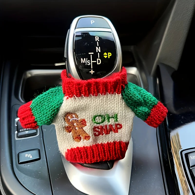 Universal Car Gear Shift Knob Cover – Acrylic Dustproof Sweater Gear Shift Cover Richie's