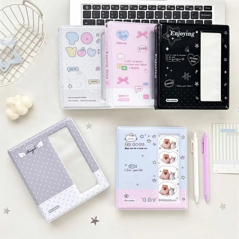 60-Pocket Polka Dot Photocard Holder Album – Card Collection Book Photocard Collection Album Richie's
