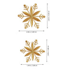 8Pcs Snowflake Embroidery Iron-On Patches – Christmas DIY Appliques Embroidery Patches Richie's
