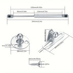 Cabinet Door Gas Struts 60N/100N Hydraulic Lift Support Hinges Cabinet Gas Struts Richie's