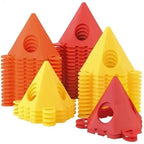 10pc Pyramid Painting Bracket Set – Spray & Stain Tripod Cones Painting Bracket Set Richie's