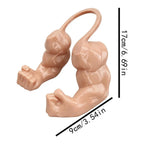 3D Printed Cat Muscle Arm Costume Prop – Funny Pet Neck Toy Pet Costume Prop Richie's Yellow