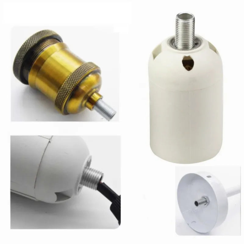 M10 Hollow Threaded Lamp Tooth Tube – Metal Lighting Hardware 10pk Lamp Mounting Hardware Richie's