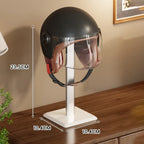 Multifunctional Helmet & Hat Display Stand | Desktop Rack Helmet Hat Stand Richie's White aluminum rod