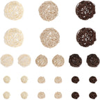 24Pcs Handcrafted Vine Ball Ornaments – Christmas & Home Decor Christmas Ornaments Richie's