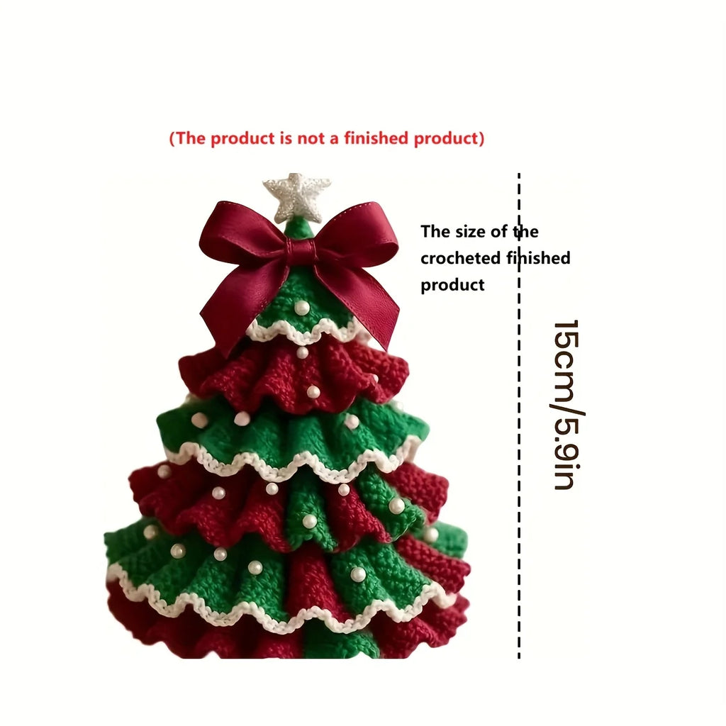 Crochet Christmas Tree Kit – Handmade Holiday Decoration Holiday Decoration Kit Richie's
