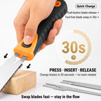 Mitre Box & Pull Saw Set – 4 Angles, 3 Blades | Woodworking Mitre Box Saw Set Richie's