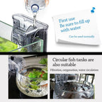 3-in-1 Wall-Mounted Waterfall Aquarium Filter – Silent Aquarium Filter Richie's