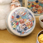Round Cookie Tin Box | 3D Cartoon Candy Storage Can Cookie Tin Box Richie's 5 1Pc