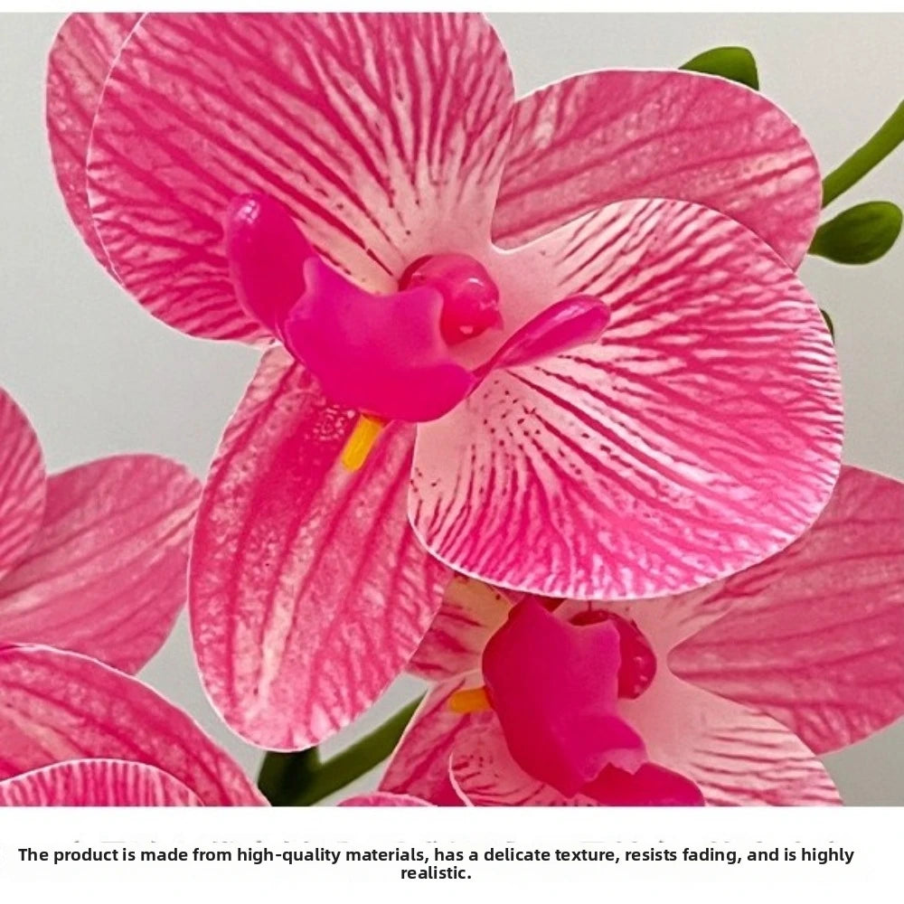 Artificial Butterfly Orchid Bonsai White Faux Flower Décor Artificial Flower Bonsai Richie's