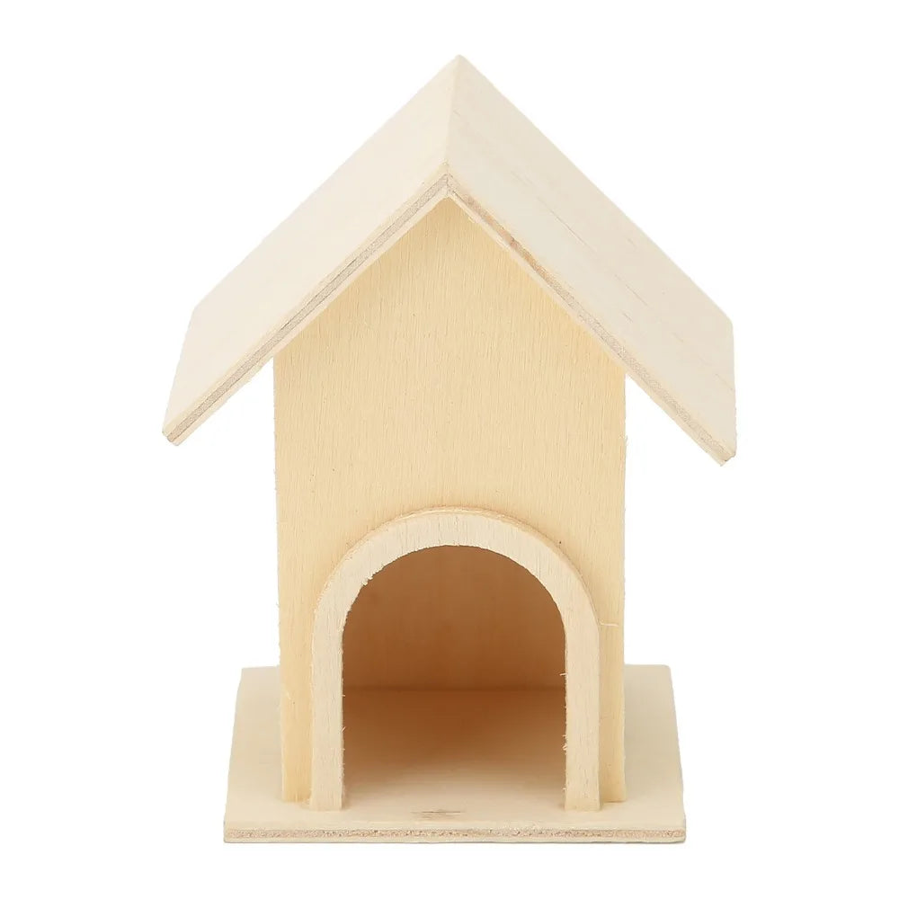 5-Pack Wooden Birdhouses – DIY Bird Feeder Patio Décor Wooden Birdhouse Set Richie's