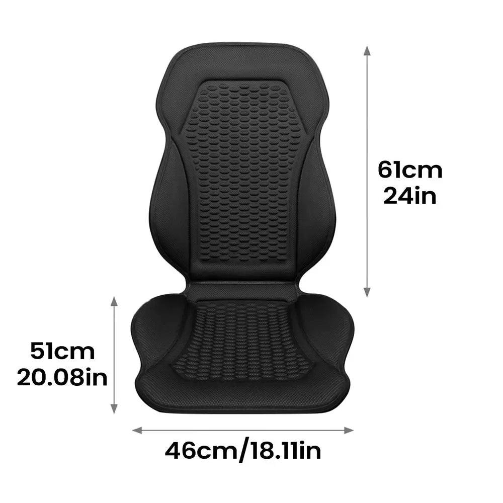Cooling Car Seat Cushion – Breathable Mesh for Trucks & SUVs Car Seat Cushion Richie's Black