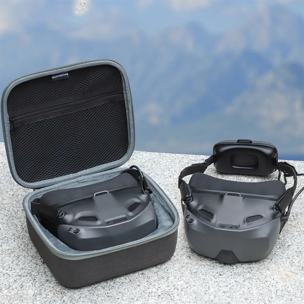 Shockproof Carrying Case for DJI NEO Goggles N3 + Carabiner Drone Goggles Case Richie's