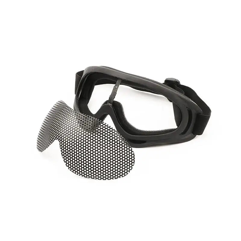 Tactical Airsoft Paintball Metal Mesh Goggles – UV Protection Tactical Mesh Goggles Richie's